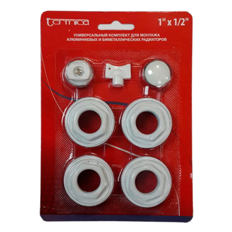Комплект для монтажа радиатора TERMICA 1" 1/2" SUIT. New в Кинешме