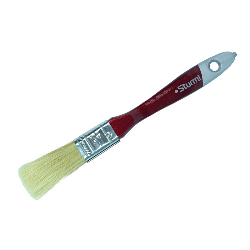Кисть плоская Sturm 9040-23-020  Profi 3/4" (20 мм), натуральная щетина в Муроме