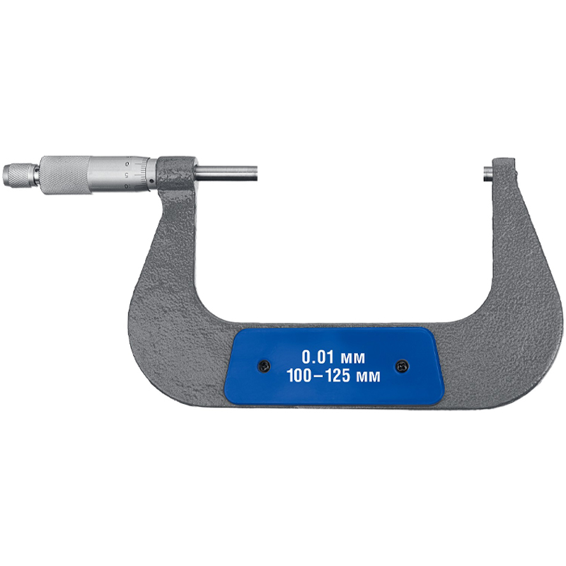 Микрометр Зубр Профессионал 34480-125_z02 МК гладкий механический 100 - 125 мм 4033₽