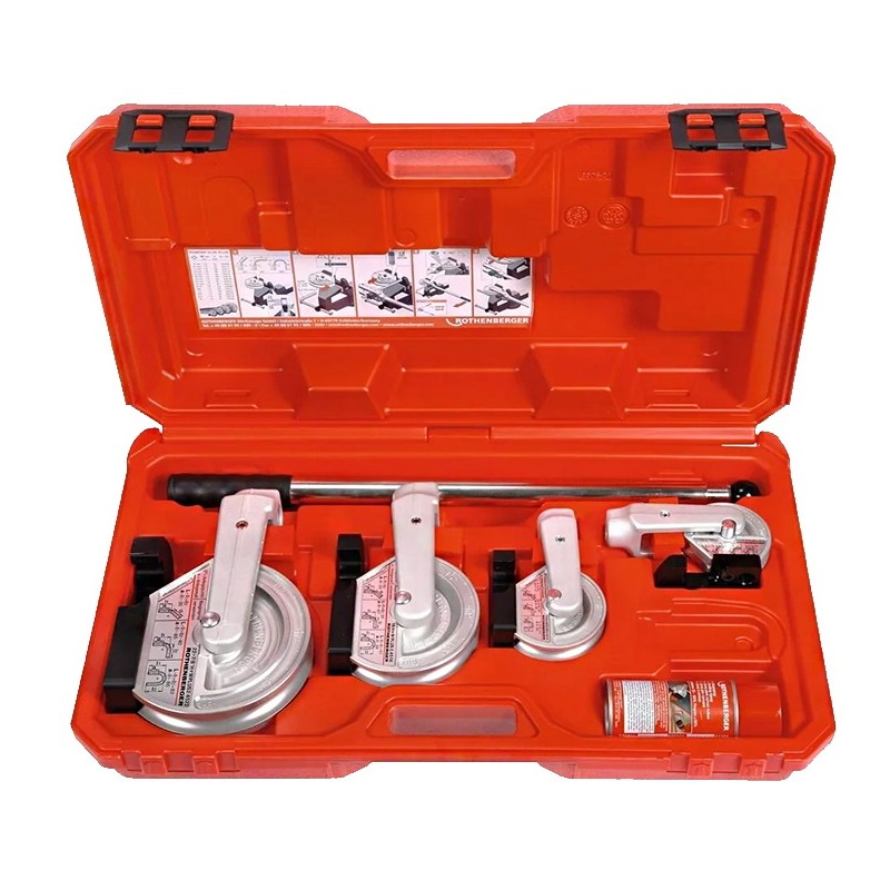Трубогиб Rothenberger ROBEND HW PLUS 24500 комплект в ящике 12-15-18-22мм 110258₽