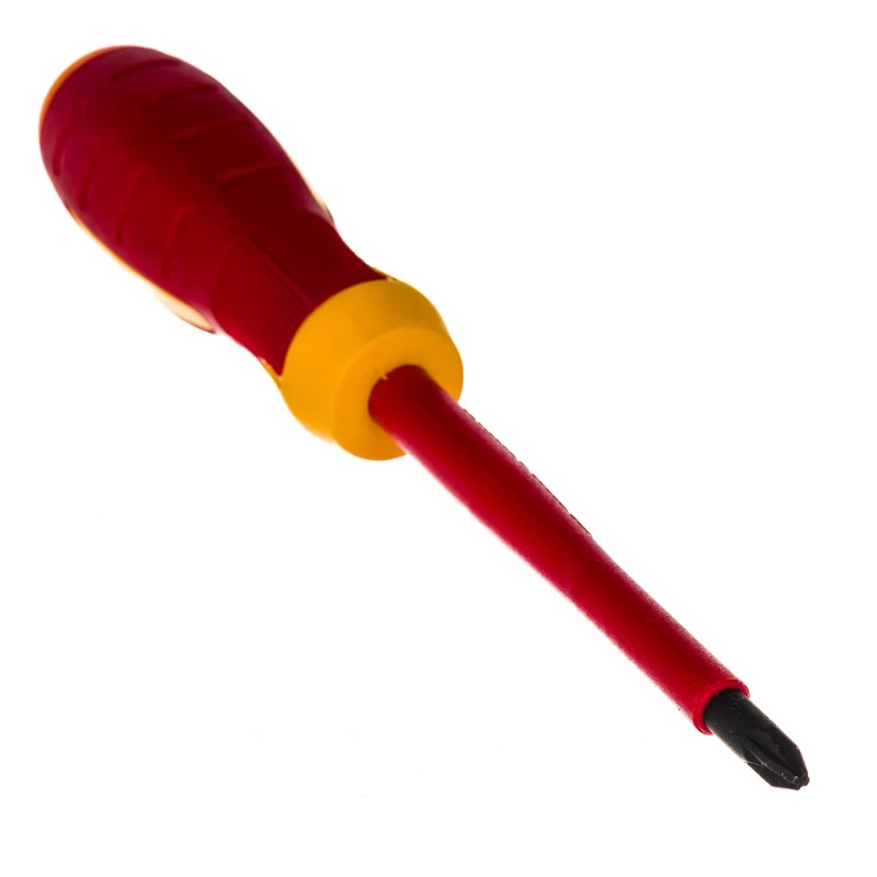 Отвертка крестовая диэлектрическая Berger BG1060, PZ2х100мм, до 1000V  в Переславле