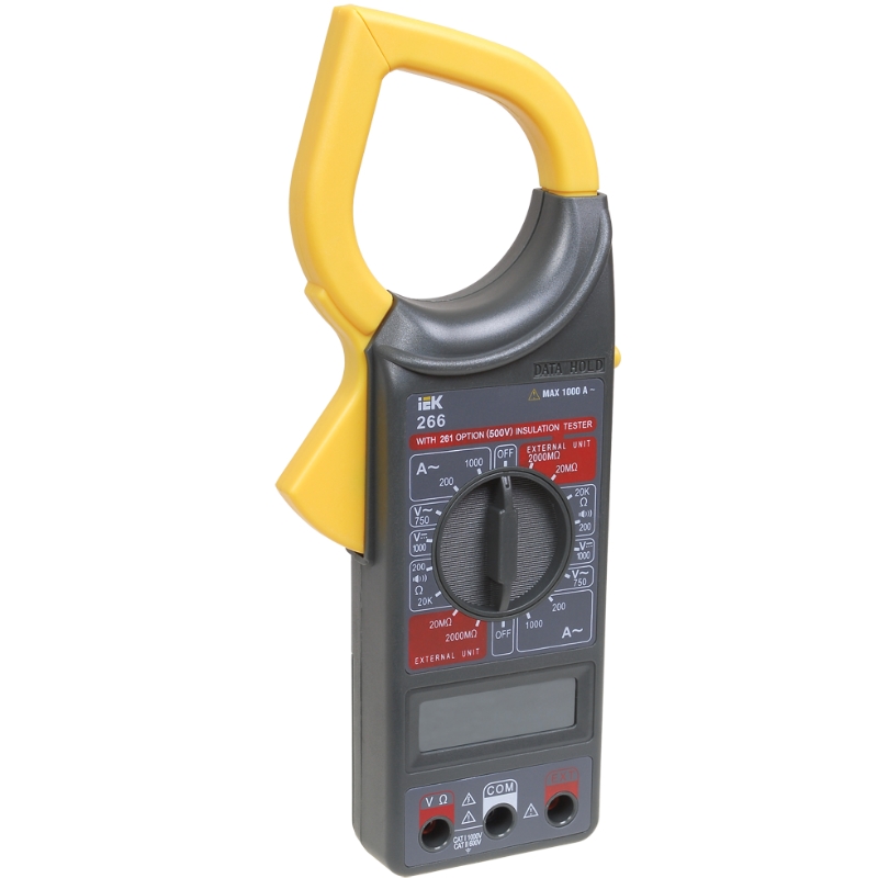 Клещи токоизмерительные IEK Expert 266 TCM-1S-266 278506 1485₽