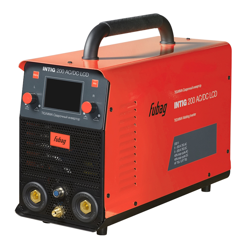 Инвертор сварочный Fubag INTIG 200 ACDC Pulse LCD 31592 Горелка FB TIG 26 5P 4m38459 100070₽