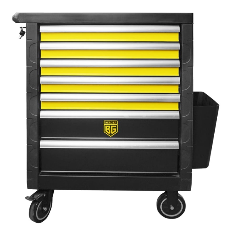 Тележка инструментальная Berger BG1508, 7 ящиков, на колесах в Костроме