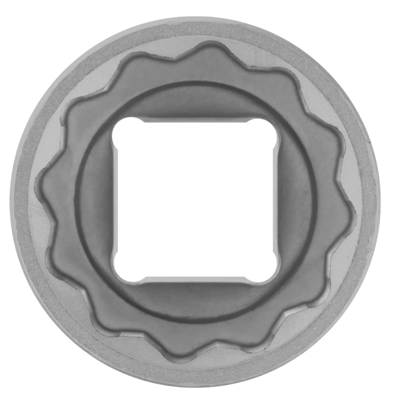 Головка торцевая Stels 13668, 22 мм, 12-гранная, CrV, под квадрат 1/2", хромированная в Кинешме