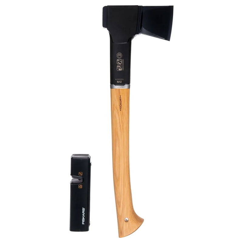 Топор-колун Fiskars Norden N12 1052277 + точилка (комплект) в Ярославле