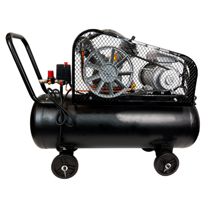 Компрессор воздушный Brait KMR-2500/80 20.01.023.043 (2-х цилиндровый, ременной) в Переславле