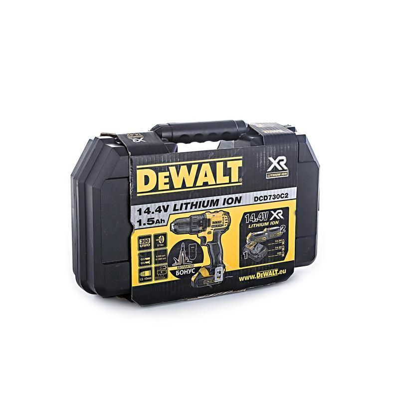 Аккумуляторная дрель-шуруповерт DeWalt DCD730C2 в Твери