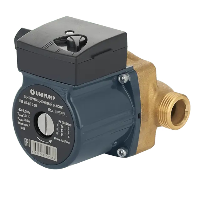 Циркуляционный насос Unipump PH 20-60 130 (ГВС) 66193 в Вологде