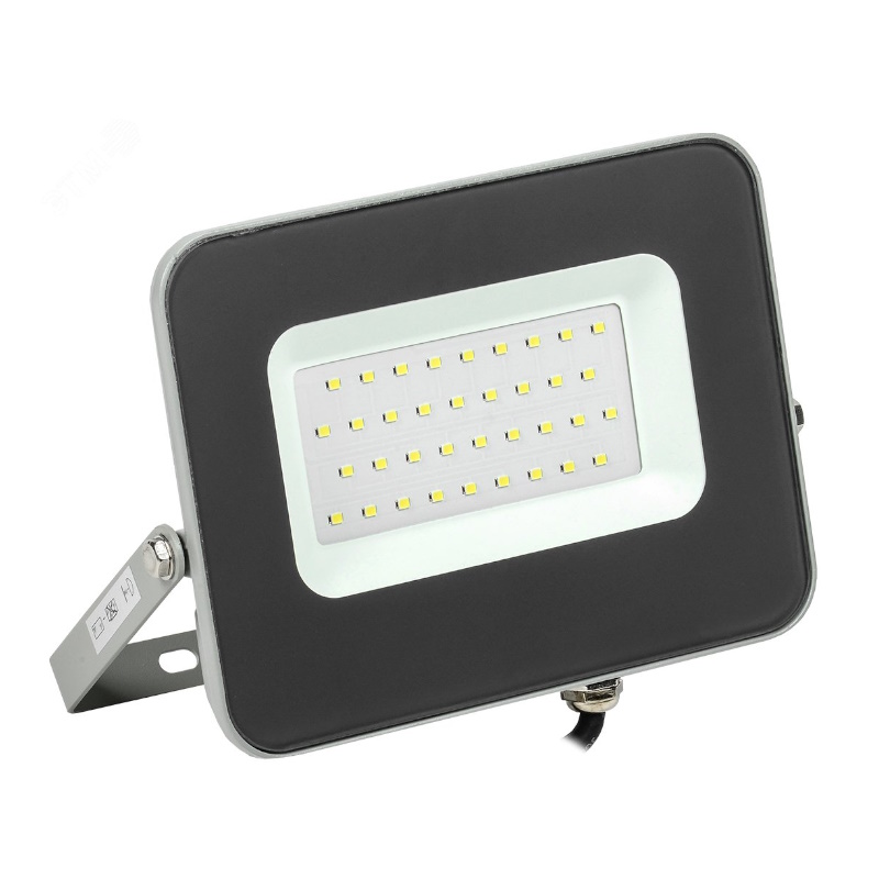 Прожектор IEK СДО 07-30 LPDO701-30-K03 светодиодный серый IP65 1074₽