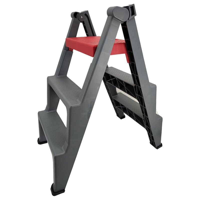 Стремянка Automeister 69889, пластиковая, 3 ступеньки в Угличе