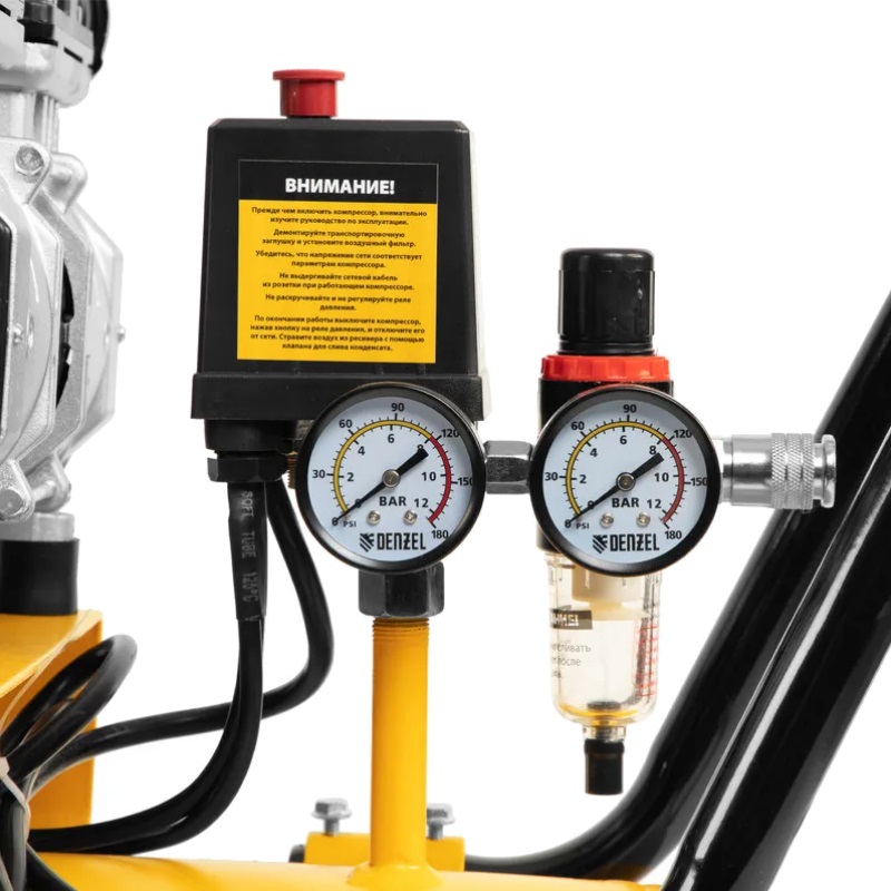 Компрессор безмасляный Denzel DLS 2250100 58029