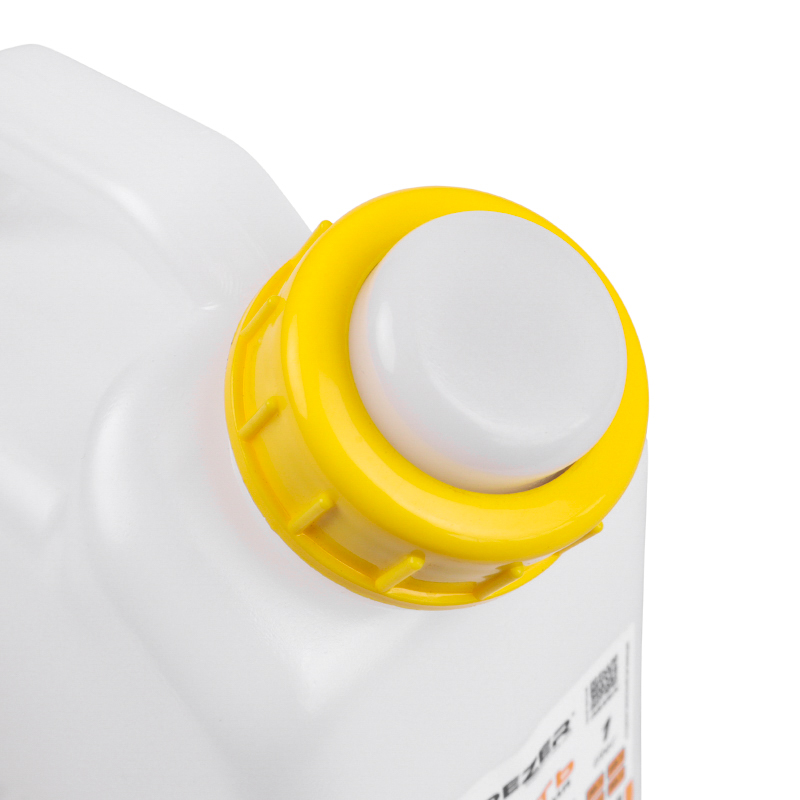 Емкость для приготовления топливной смеси Rezer 03.011.00083, 1л., отсек замера масла + отсек для смешивания с бензином