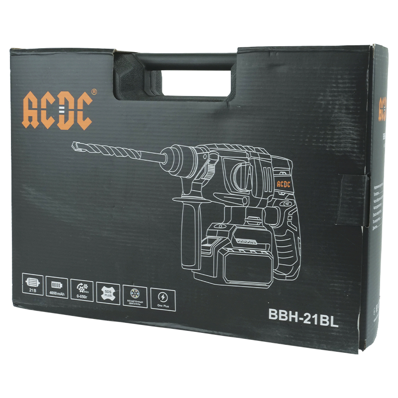 Аккумуляторный перфоратор ACDC BBH-21BL ONE PLUS T0065 в кейсе во Владимире