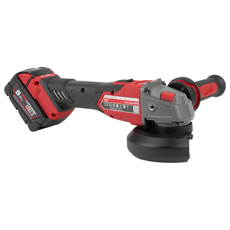 Угловая шлифмашина (болгарка) аккумуляторная Milwaukee M18 FSAG125XB-502X FUEL 4933478430, 125 мм, 18 В, в кейсе в Переславле