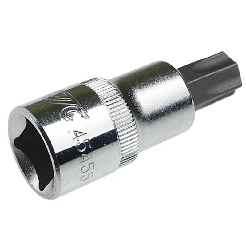 Бита-головка TORX с отверстием JTC JTC-45455, 1/2"хT55H, длина 55мм