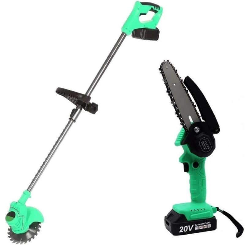Набор аккумуляторного инструмента Zitrek 082-2020 (GreenCut 20, GreenSaw 20 Extra Power) 2 в 1, 2х2.0Ач в Муроме