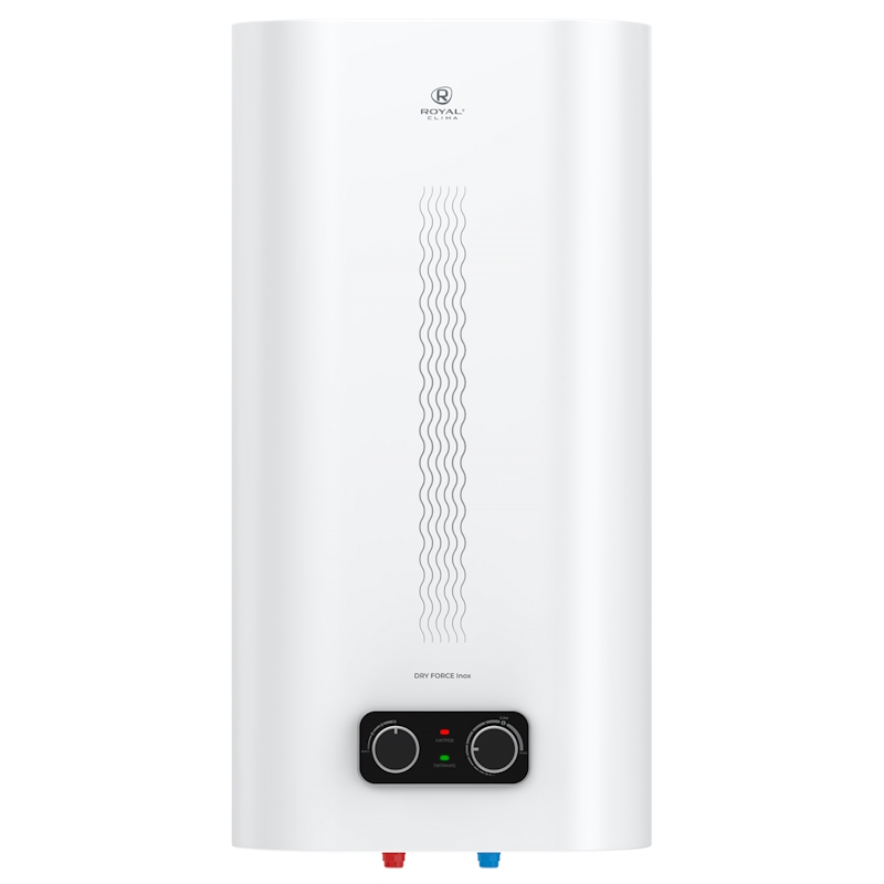 Водонагреватель электрический Royal Clima RWH-DRY FORCE Inox 80-FS, нерж. сухой тэн в Угличе