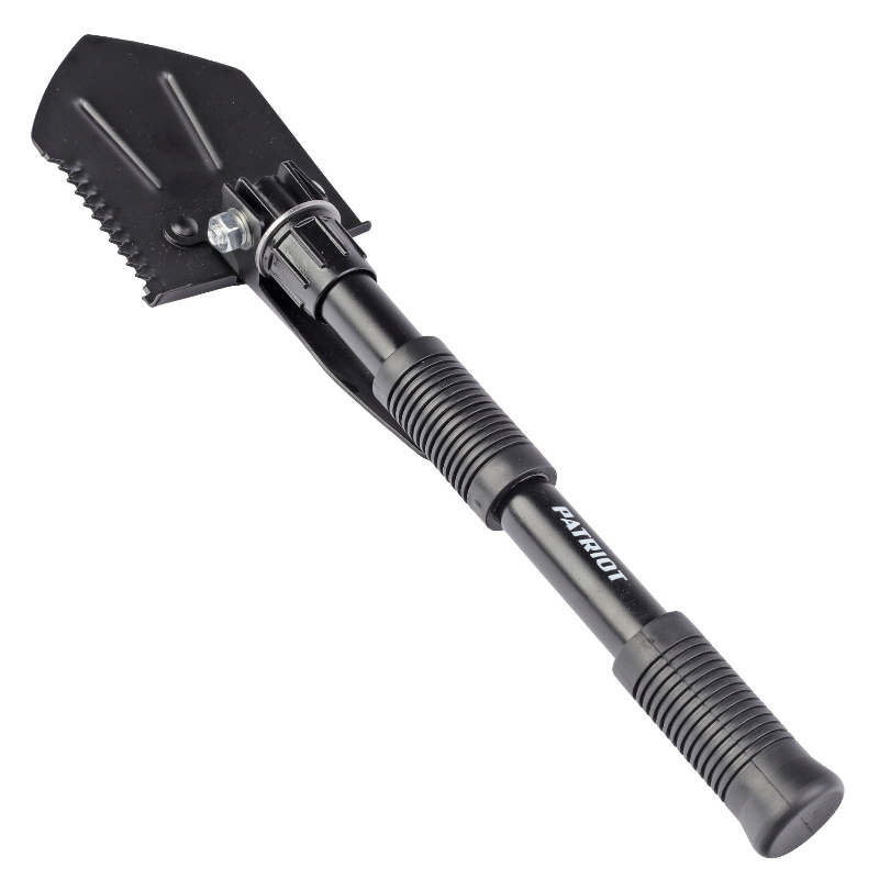 Лопата туристическая Patriot STM 425 777000713 многофункциональная, складная, чехол, 425 мм, 540 г.