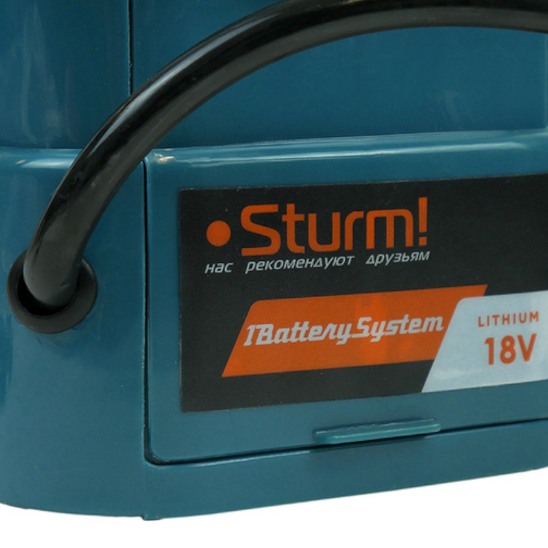 Опрыскиватель аккумуляторный Sturm 1BatterySystem GS8212N, без АКБ и ЗУ в Муроме