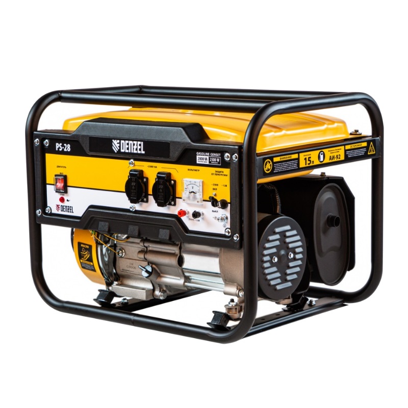 Бензиновый генератор Denzel PS-28, 946824 в Коврове