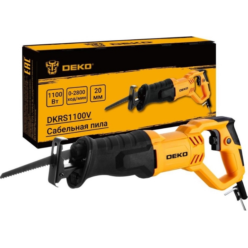 Сабельная пила Deko DKRS1100V 083-1071, 1100Вт в Костроме