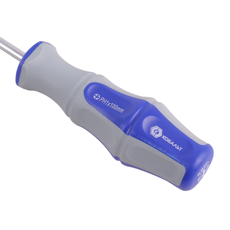 Отвертка Ultra Grip PH-1 х 100 мм CR-V Кобальт 646-331 в Череповце