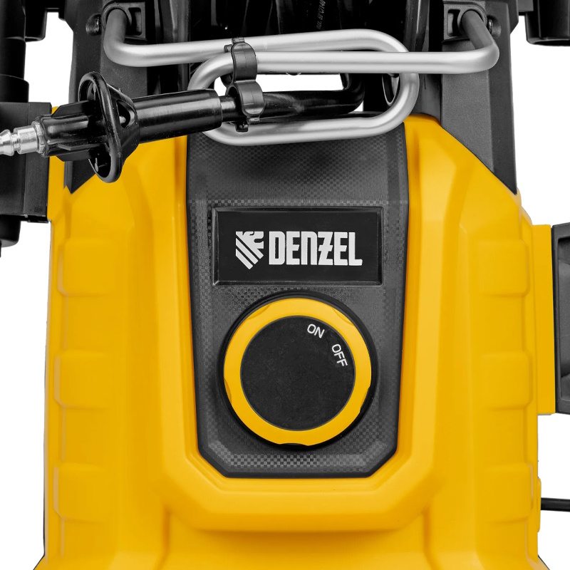 Мойка высокого давления Denzel R-180iD 58266, 180 бар, 2000 Вт, 420 л/ч, асинхронный двигатель, барабан