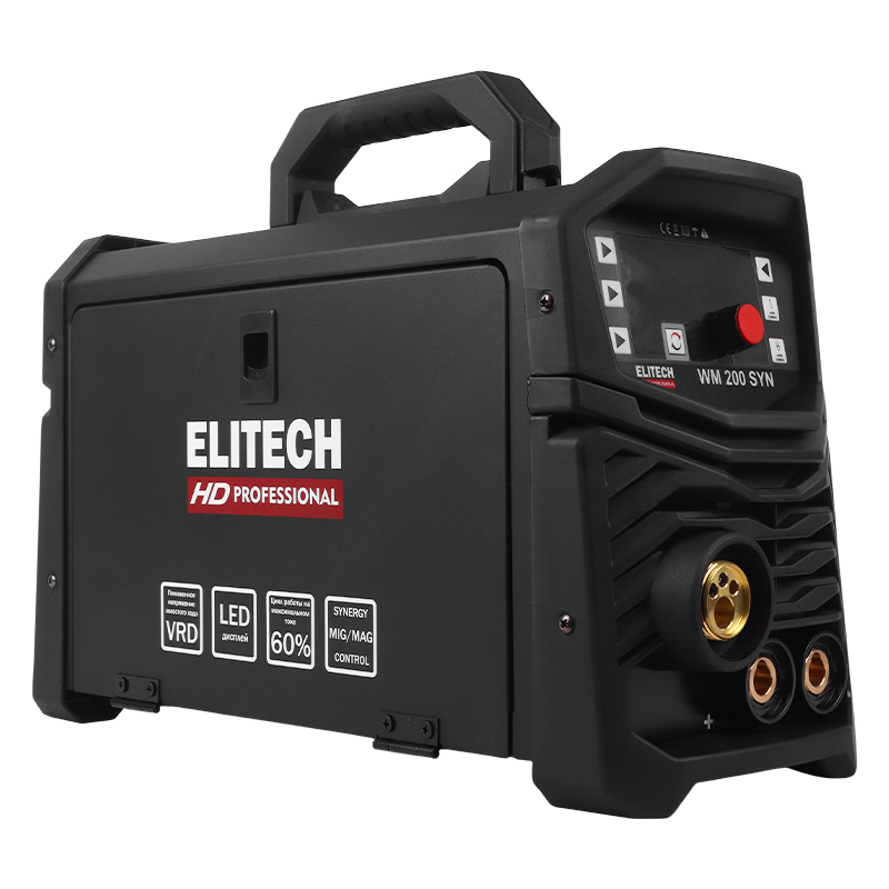 Аппарат сварочный инверторный Elitech HD WM 200 SYN 204471