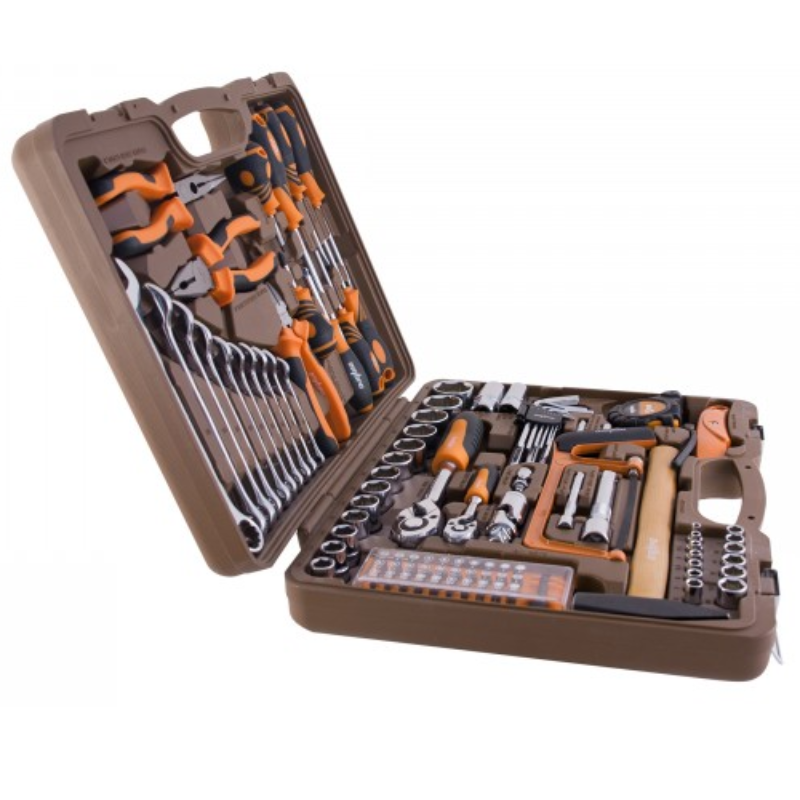 Набор инструмента универсальный Ombra OMT101S, 1/4", 1/2"DR, 101 предмет