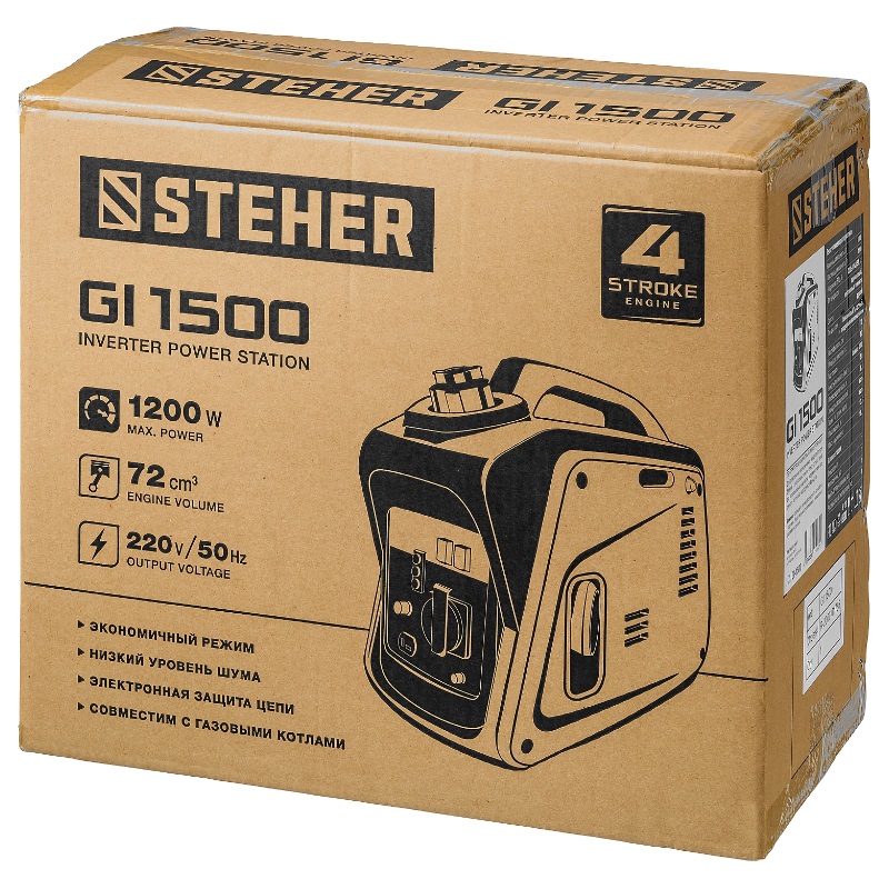 Инверторный генератор Steher GI-1500 во Владимире