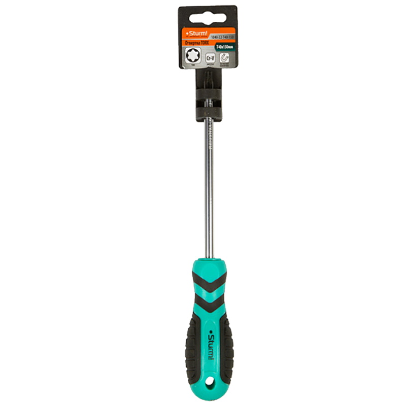Отвертка Sturm 1040-22-T40-150, TORX T40*150 мм, CrV, магнитный наконечник в Туле