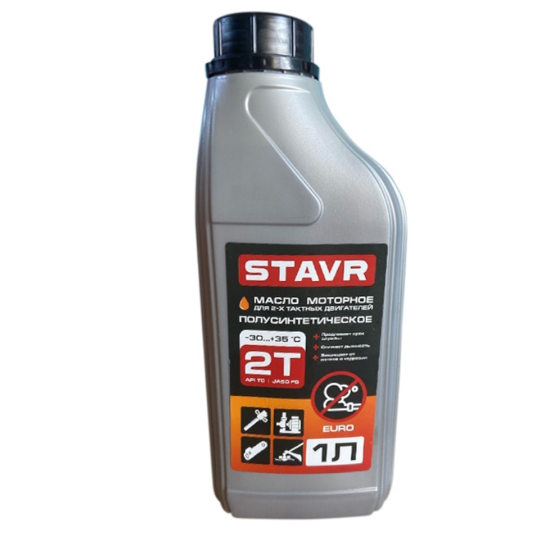 Масло моторное Stavr 9101500060 API TC JASO FB 2Т 1 л полусинтетика 315₽