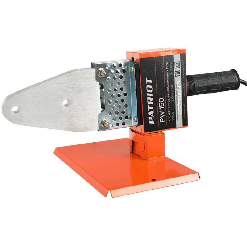 Аппарат для сварки пластиковых труб Patriot PW 150 6 насадок стойка отвертка металлический кейс 1444₽