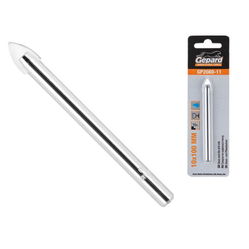 Сверло по кафелюстеклу Gepard GP2080-06 6х75мм цх 82₽
