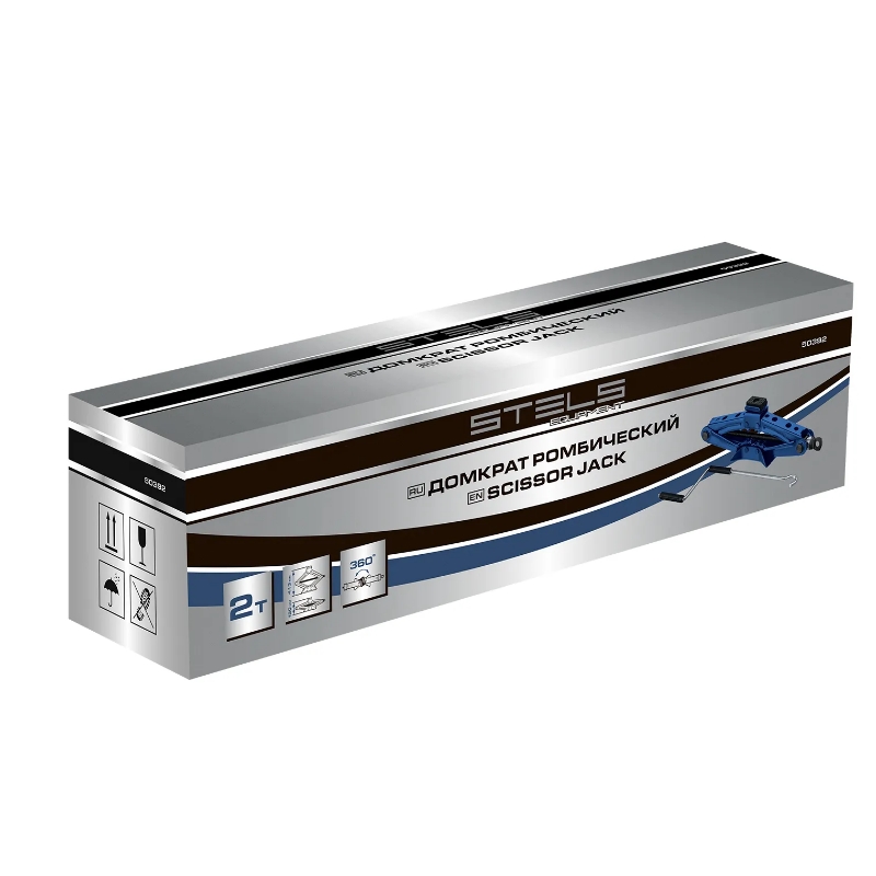 Домкрат ромбический Stels 50392, 2 т, 120-413 мм в Иваново