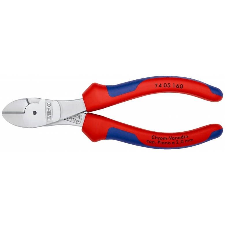 Бокорезы особо мощные Knipex KN-7405160, 160 мм, хром, 2-комп ручки в Муроме