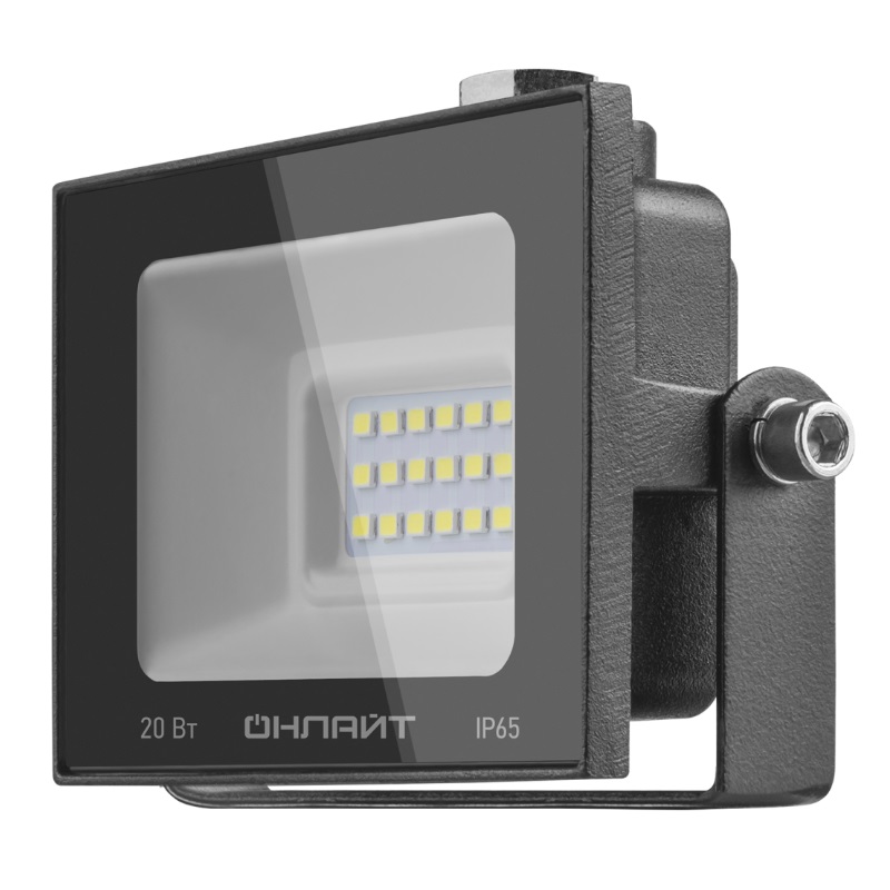 Прожектор светодиодный Онлайт OFL-20-6K-BL-IP65-LED 61949 в Кинешме
