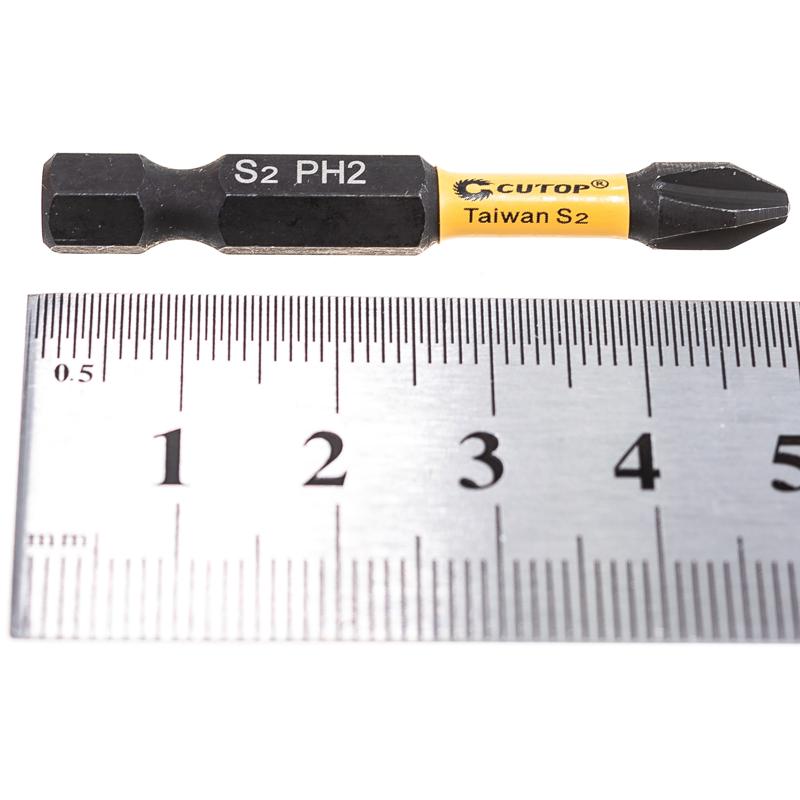 Набор бит Cutop Profi Plus 84-348 (тип ph, количество 2 шт, черные)