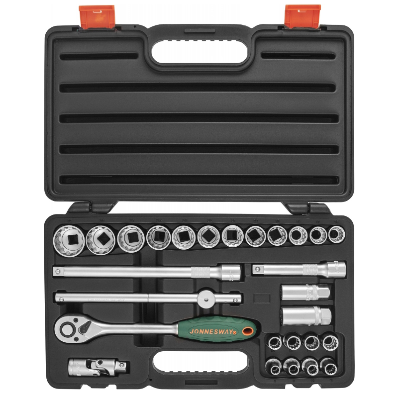 Набор головок торцевых Jonnesway Super Tech S68H4127S, 1/2"DR, 27 предметов в Костроме
