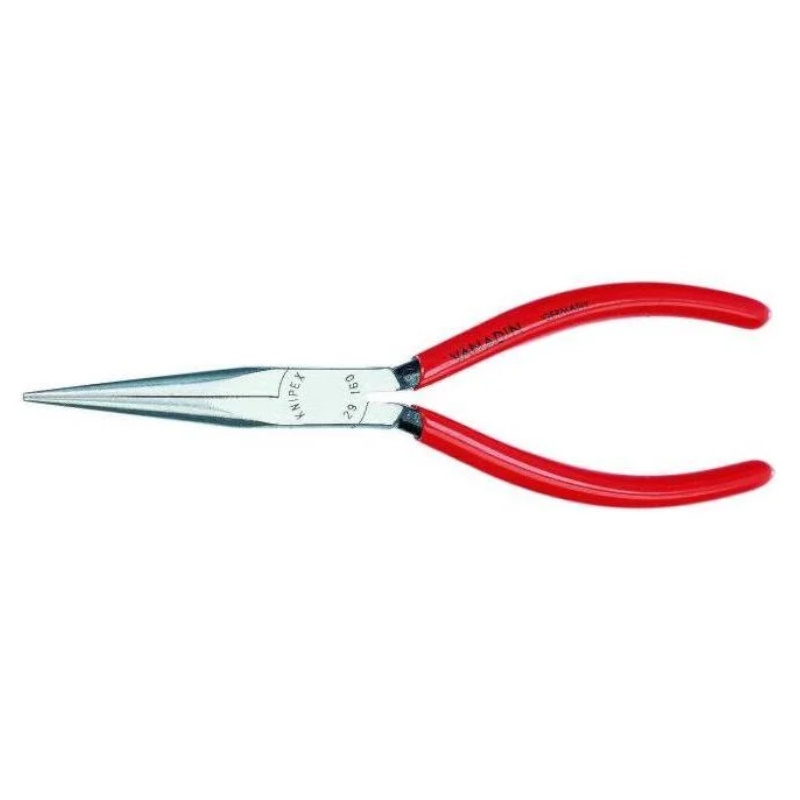 Плоскогубцы телефониста Knipex KN-2921160 плоскокруглые губки 160 мм фосфатированные обливные ручки 4732₽