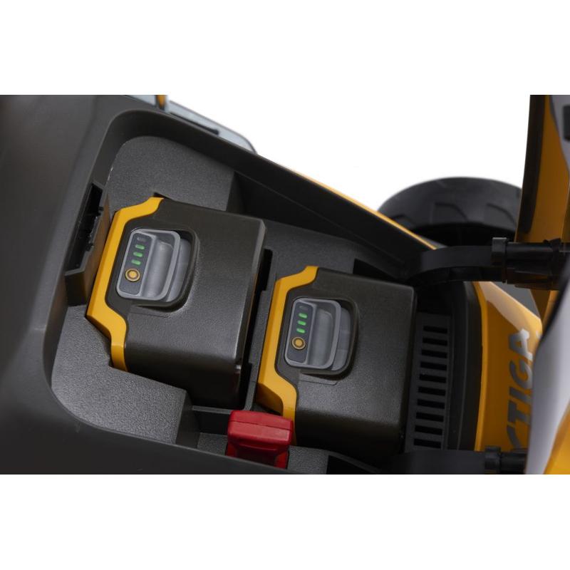 Аккумуляторная газонокосилка с 2 аккумуляторами Stiga COLLECTOR 140 AE 291382068/ST1 (4ач) в Костроме