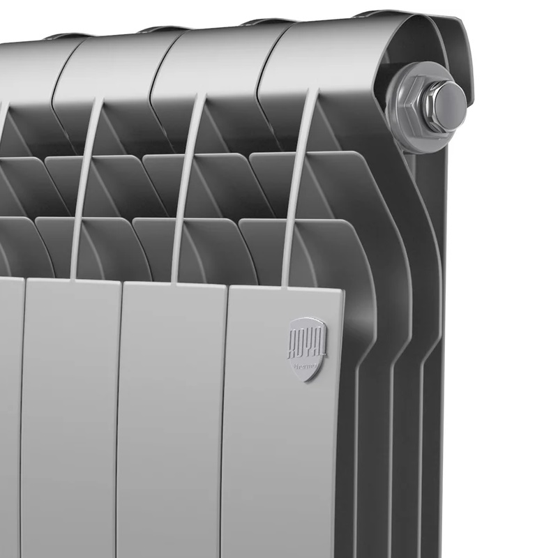 Радиатор Royal Thermo BiLiner 500 Silver Satin НС-1176319, 8 секций в Твери