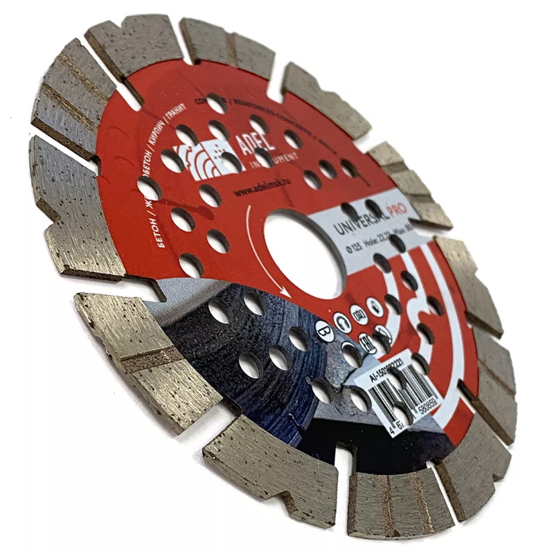 Диск алмазный Adel Instrument Universal PRO 00-00018699, Ø125*12*22,23 в Череповце