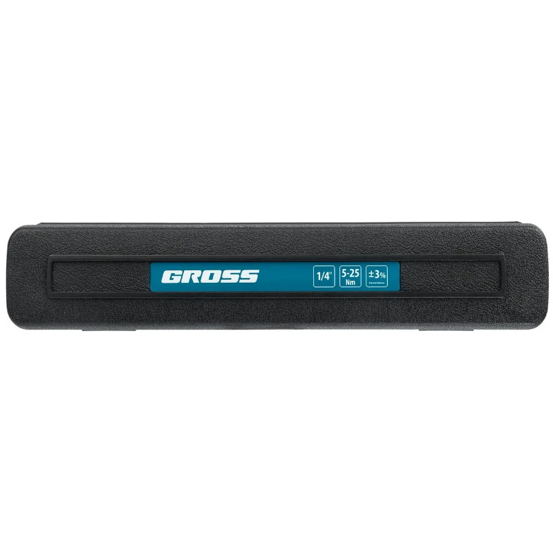 Ключ динамометрический Gross 14180, 5-25 Нм, 1/4", CrV в Костроме