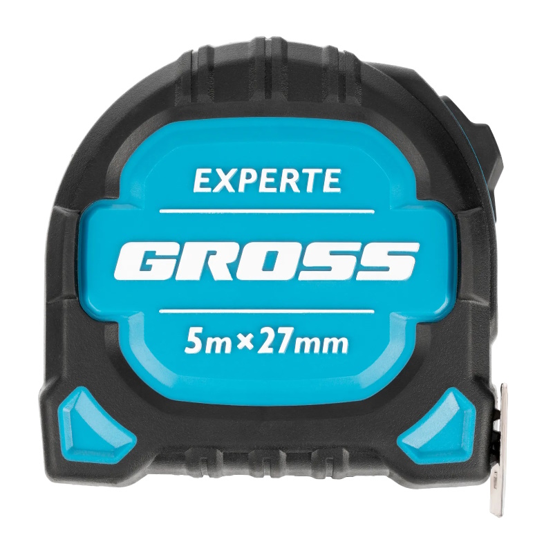 Рулетка Gross Experte 32575, 5 м x 27 мм, двухкомпон. корпус, магнит, двухстор. разметка, нейлон в Муроме