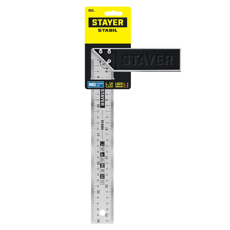 Угольник столярный Stayer Professional 3431-30, 300 мм в Кинешме