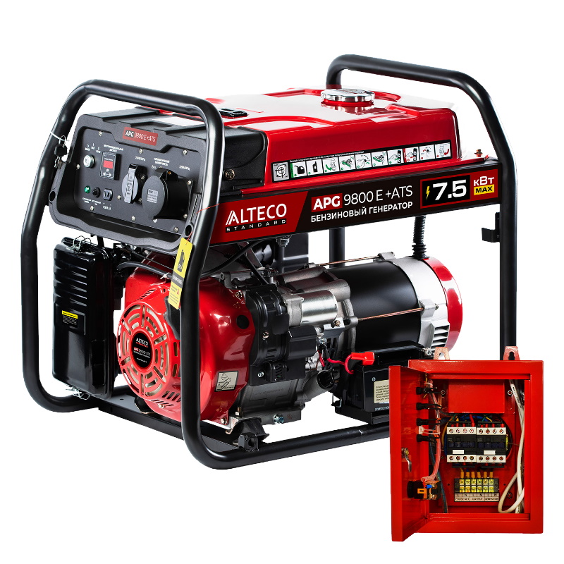 Бензиновый генератор Alteco Standard Apg 9800E+ATS (N), 22279 в Туле