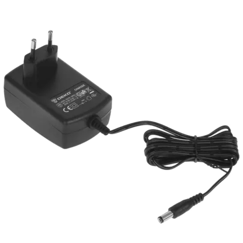 Шлифмашина угловая бесщеточная Deko DKAG20 063-4026 (Li-Ion, 3 Ач, 9000 оборотов/мин, вес 2.13 кг) 