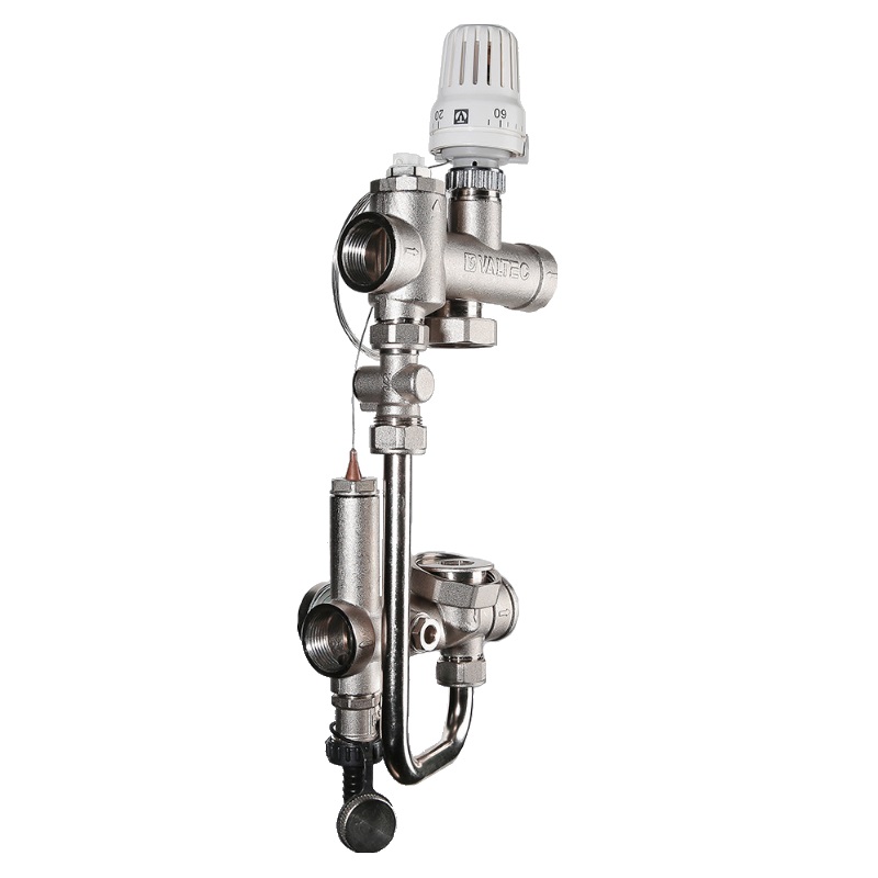 Насосно-смесительный узел Valtec VALMIX VT.VALMIX.0.130 для теплого пола (130 мм, без насоса) в Муроме